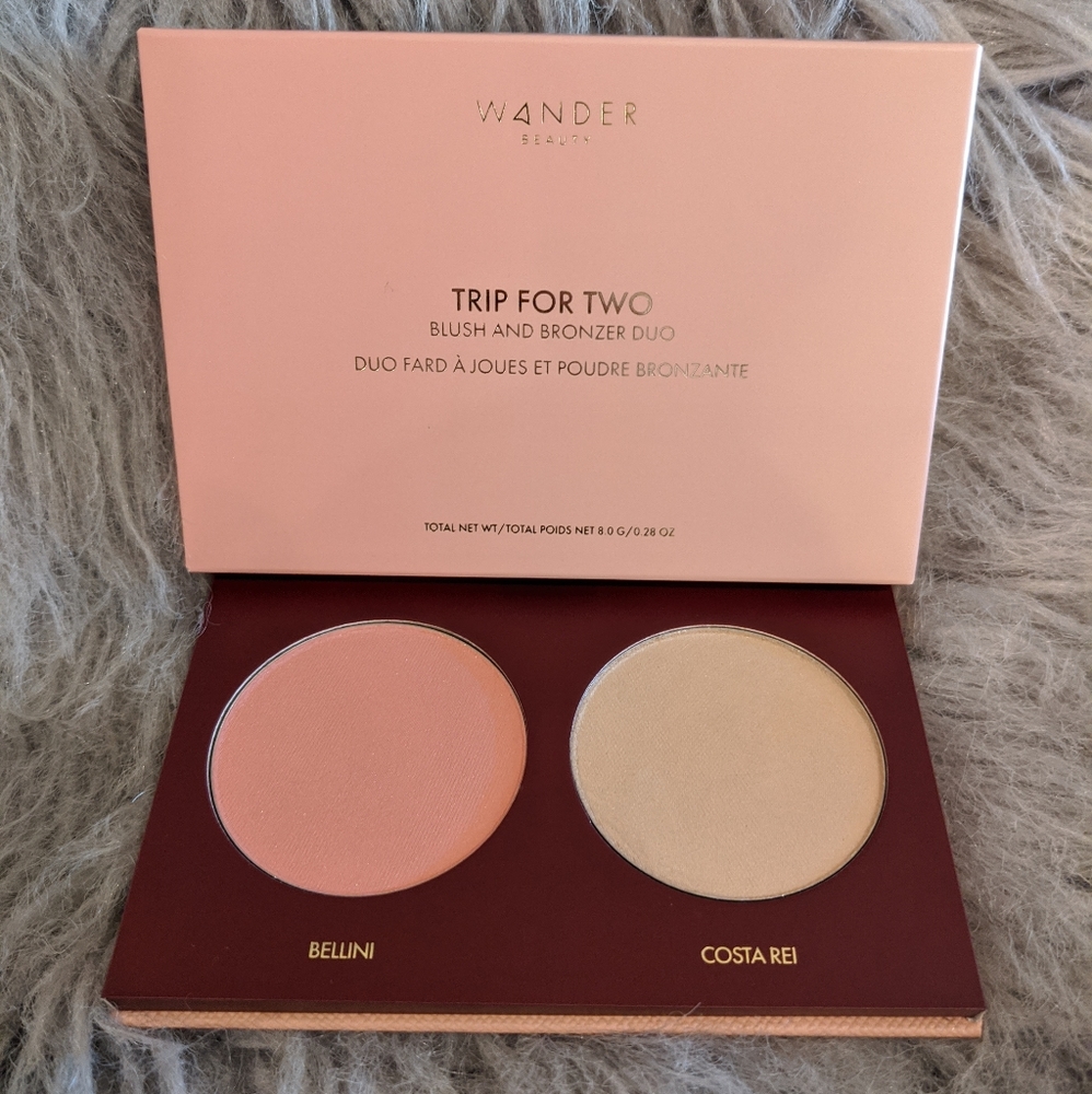 💗NIB Wander Beauty Trip For Two Blush & Bronzer
